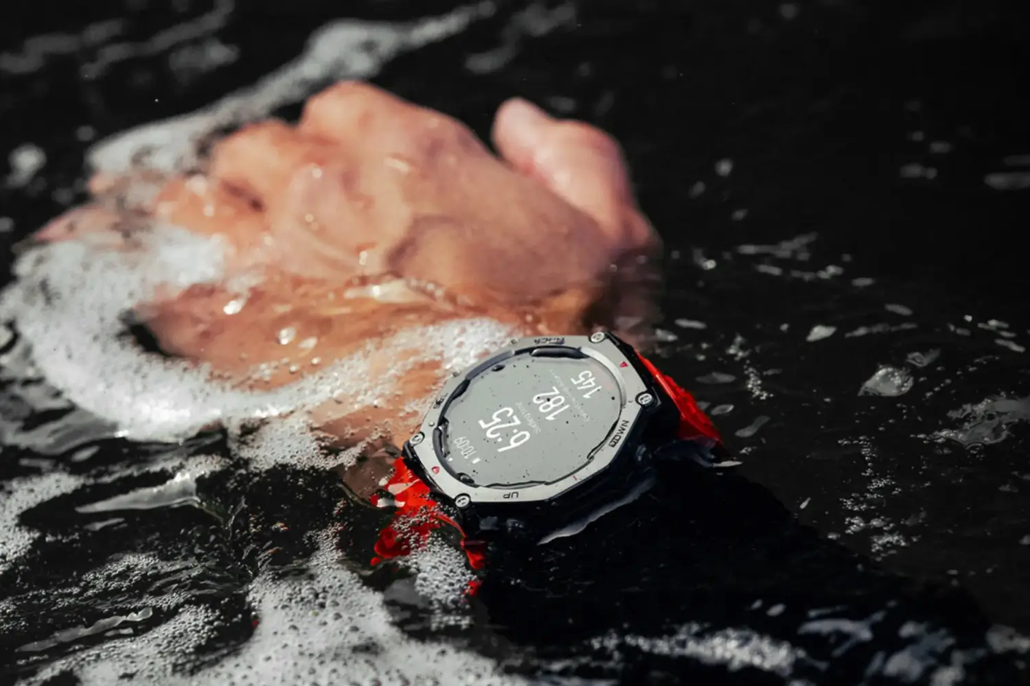 Amazfit T-Rex 3 - rámeček z nerezové ocely