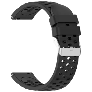 Amazfit Silikonový řemínek 20 mm (černá) - Active 3 Premium
